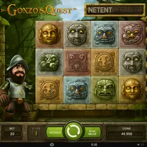 Gaming Club - Gonzo's Quest Slot Game - NetEnt